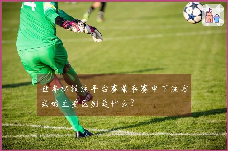 世界杯投注平台赛前和赛中下注方式的主要区别是什么？