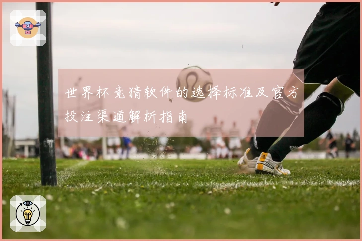 世界杯竞猜软件的选择标准及官方投注渠道解析指南