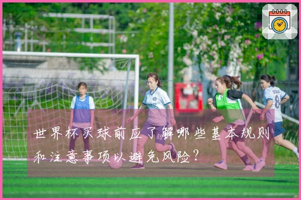 世界杯买球前应了解哪些基本规则和注意事项以避免风险？